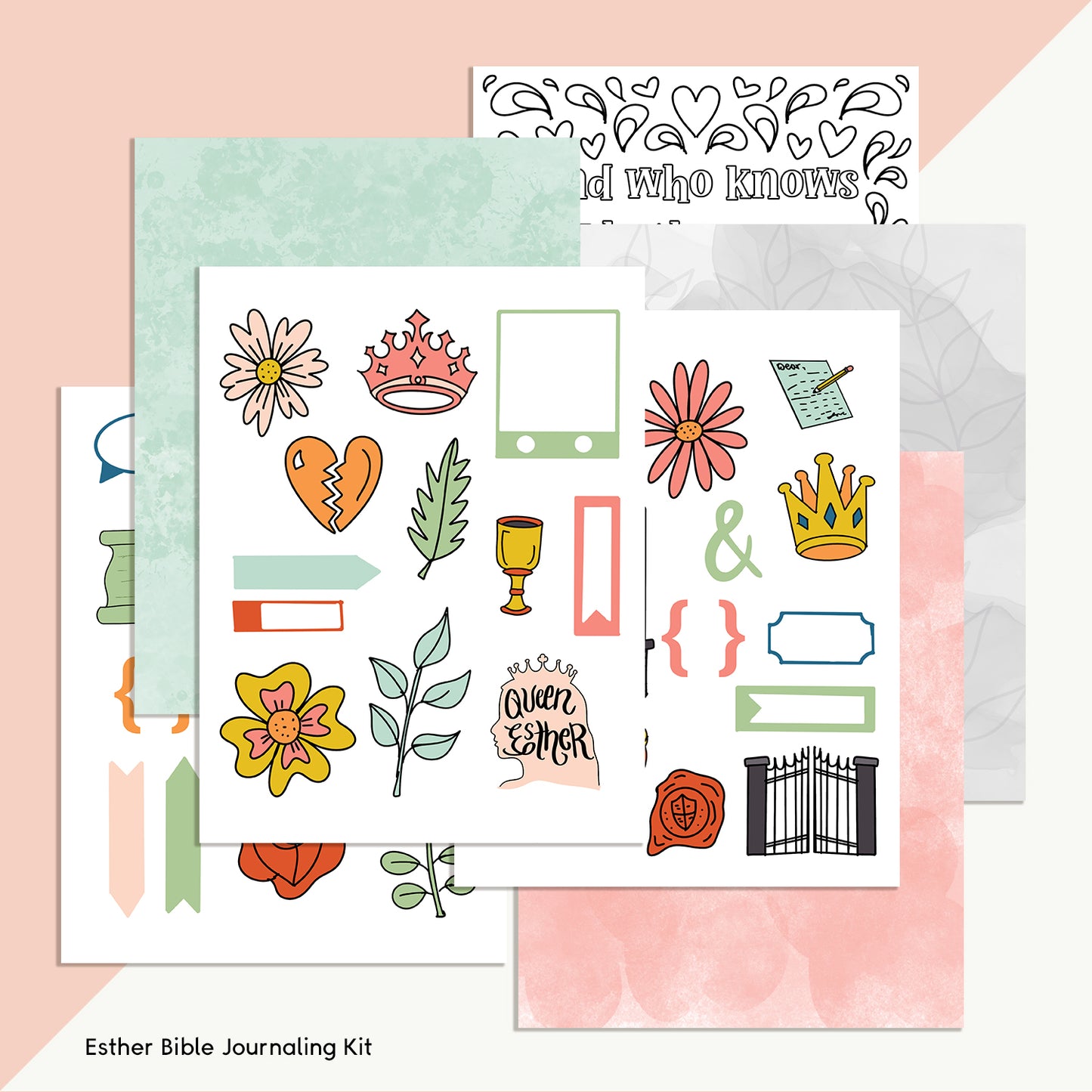 Esther: Trusting God as He Writes Your Story Bible Journaling Kit