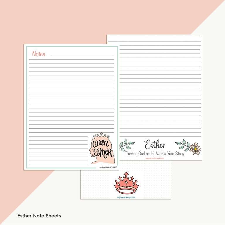Esther: Trusting God as He Writes Your Story Bible Journaling Kit