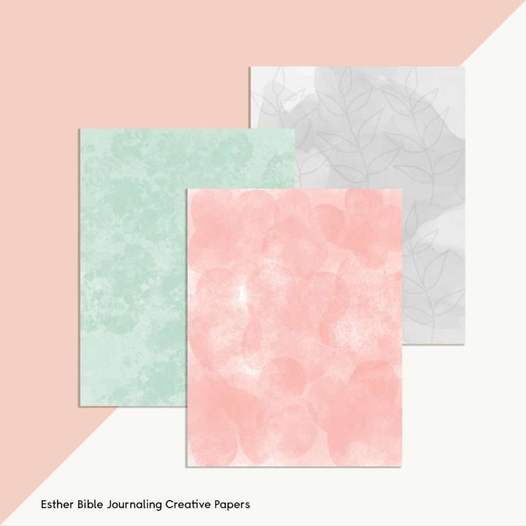 Esther: Trusting God as He Writes Your Story Bible Journaling Kit