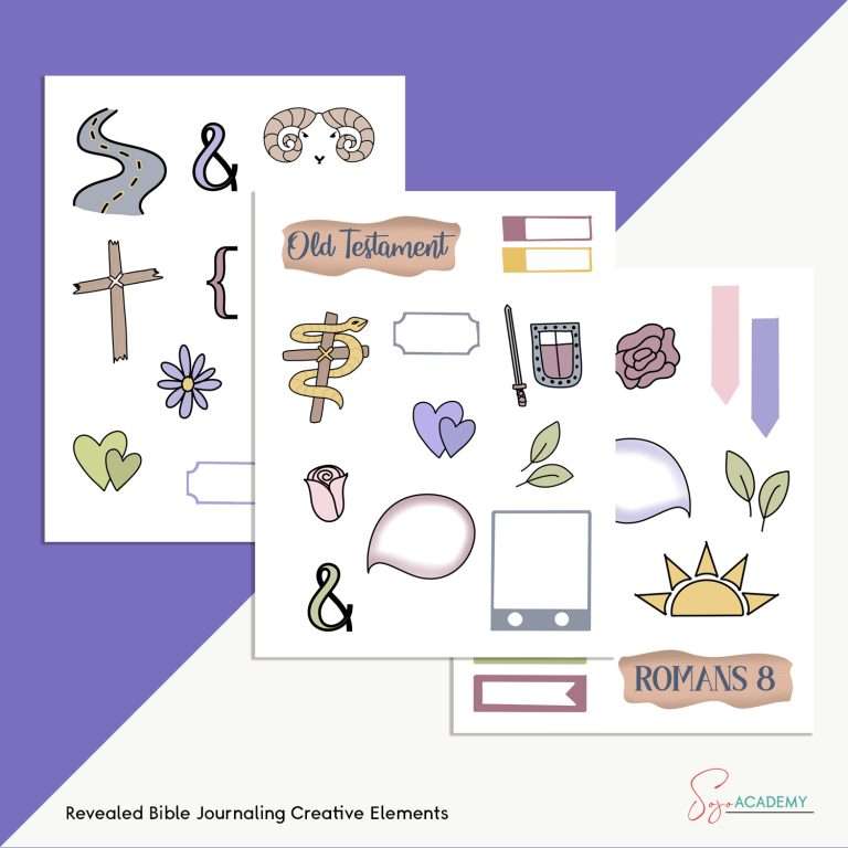 Revealed: Romans 8 Displayed in 10 Old Testament Narrative Bible Journaling Kit