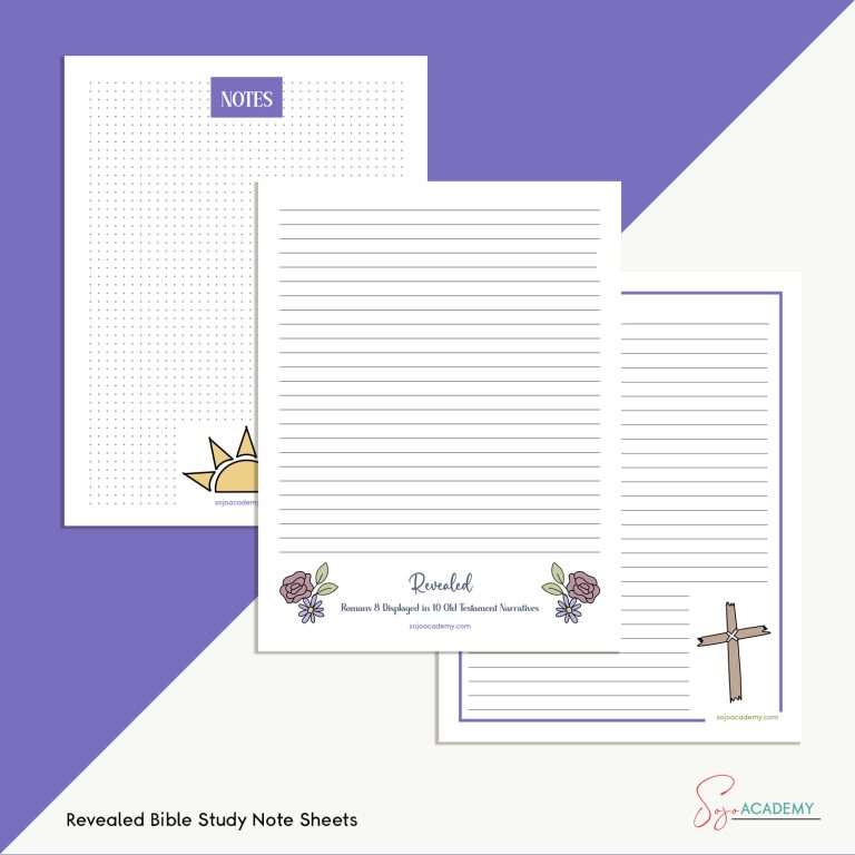 Revealed: Romans 8 Displayed in 10 Old Testament Narrative Bible Journaling Kit