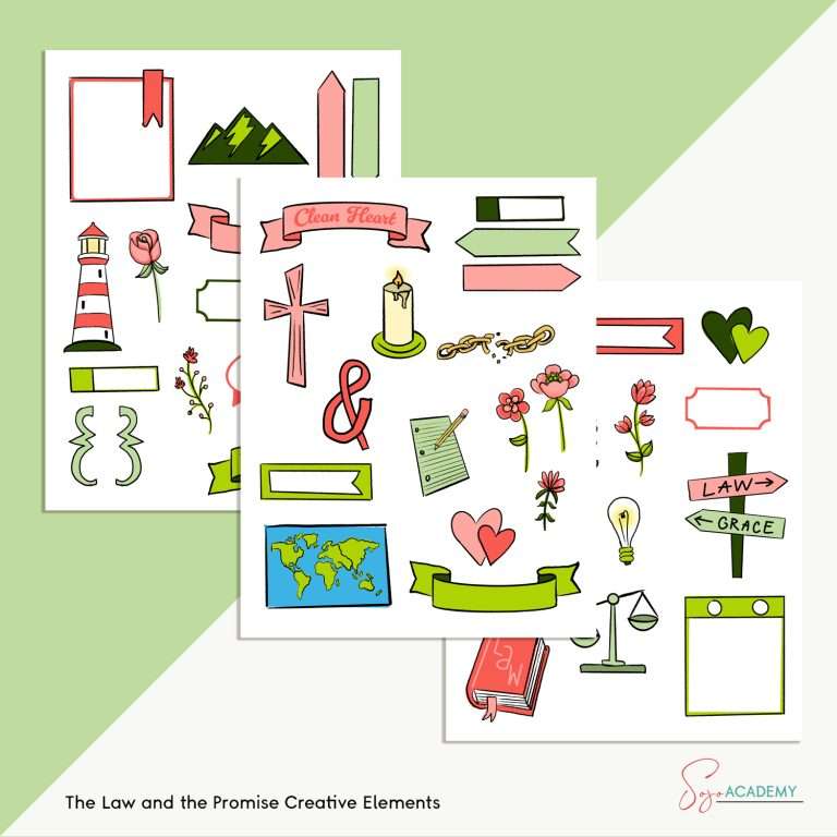 The Law and The Promise: Exploring God’s Grace in Galatians Bible Journaling Kit
