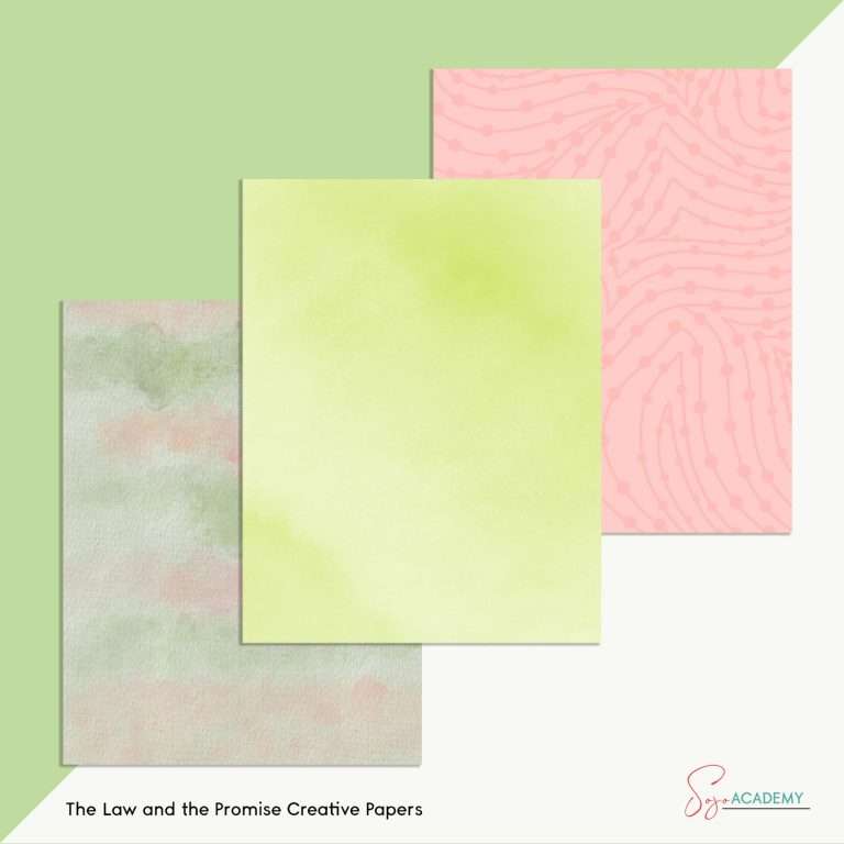 The Law and The Promise: Exploring God’s Grace in Galatians Bible Journaling Kit