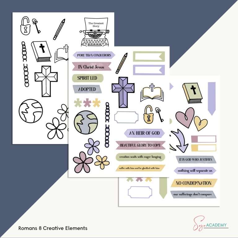 Romans 8: From Condemnation to Freedom Journaling Kit