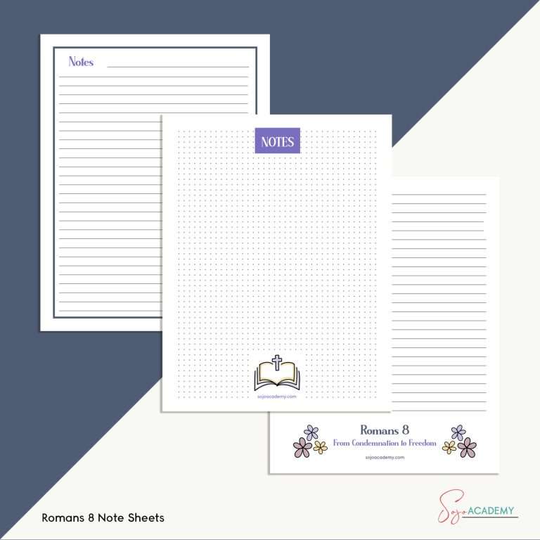 Romans 8: From Condemnation to Freedom Journaling Kit