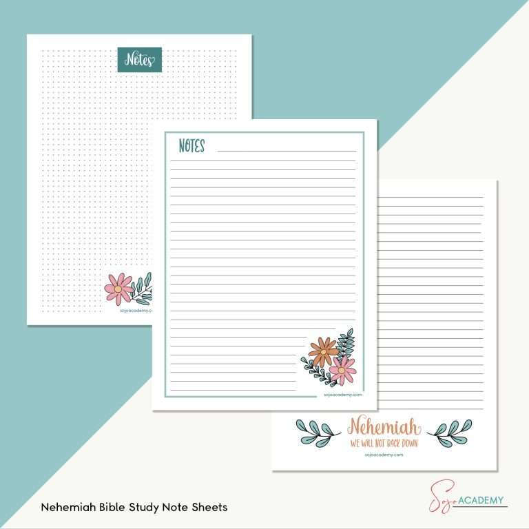Nehemiah: We Will Not Back Down Bible Journaling Kit