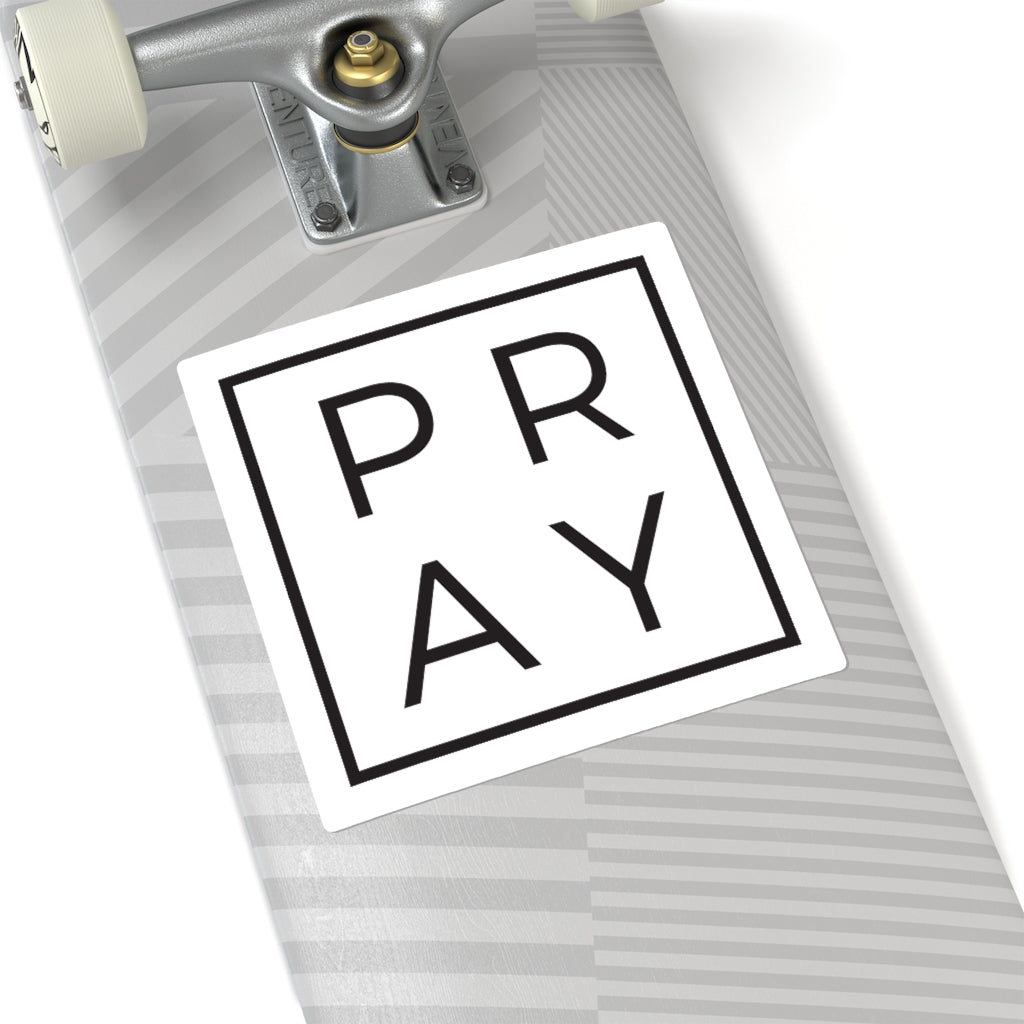 Pray Square Stickers