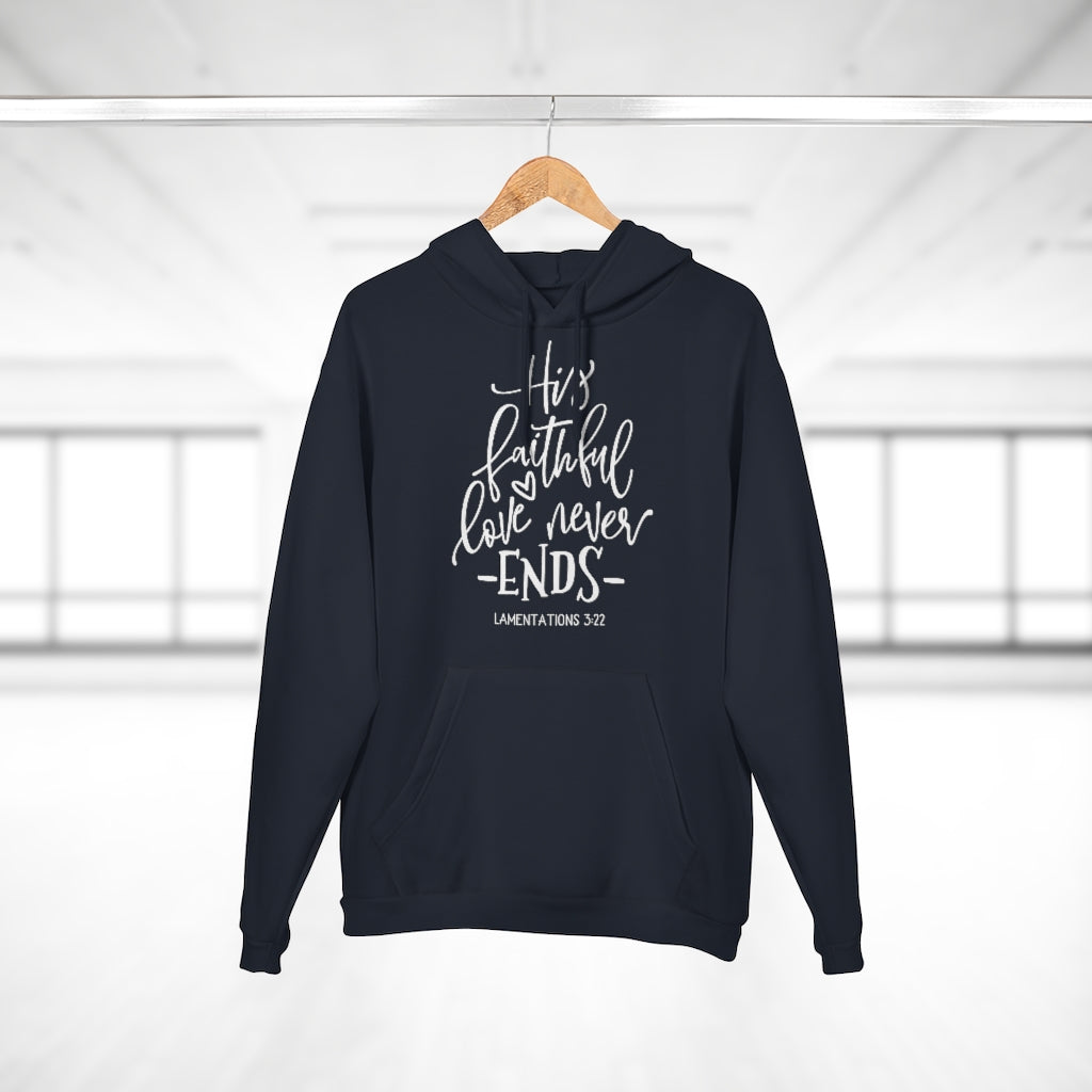 His Faithful Love Pullover Hoodie