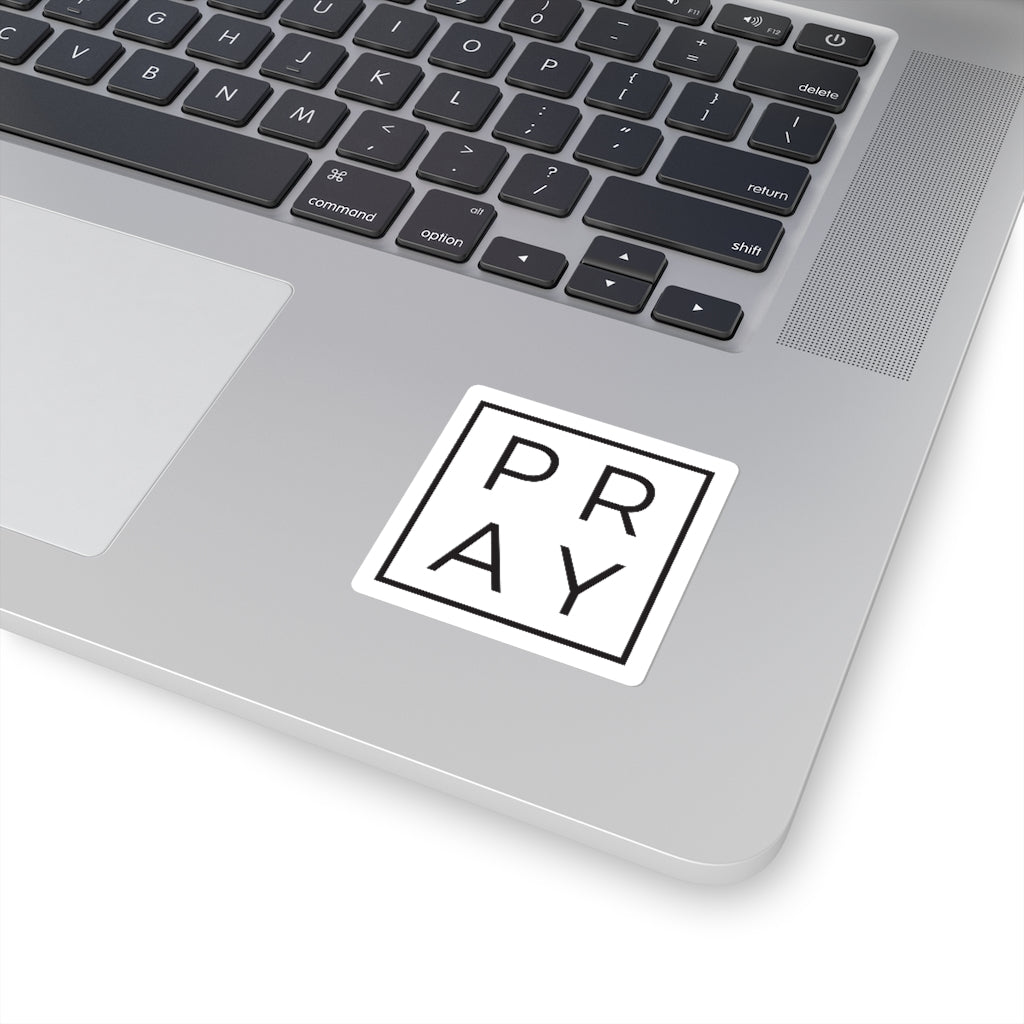 Pray Square Stickers