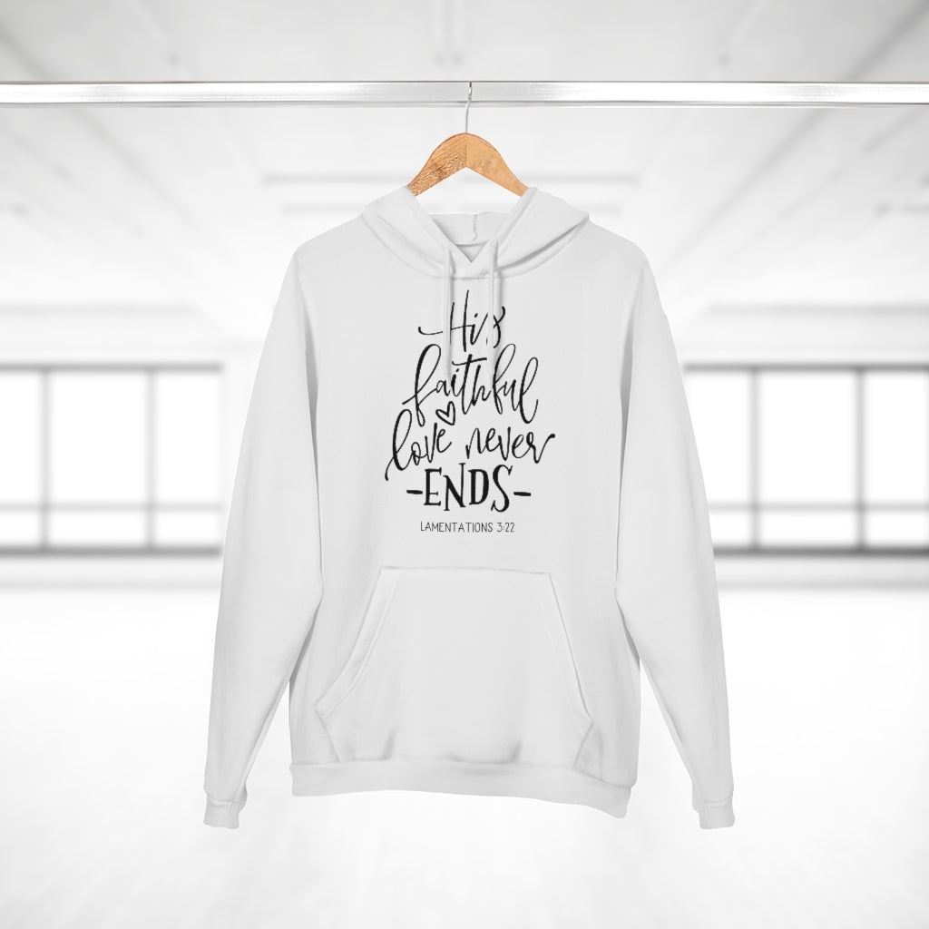 His Faithful Love Pullover Hoodie