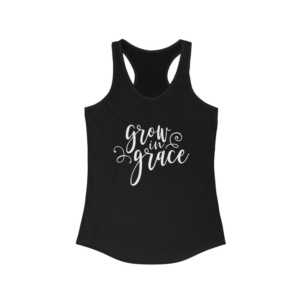 Grow in Grace Women's Racerback Tank