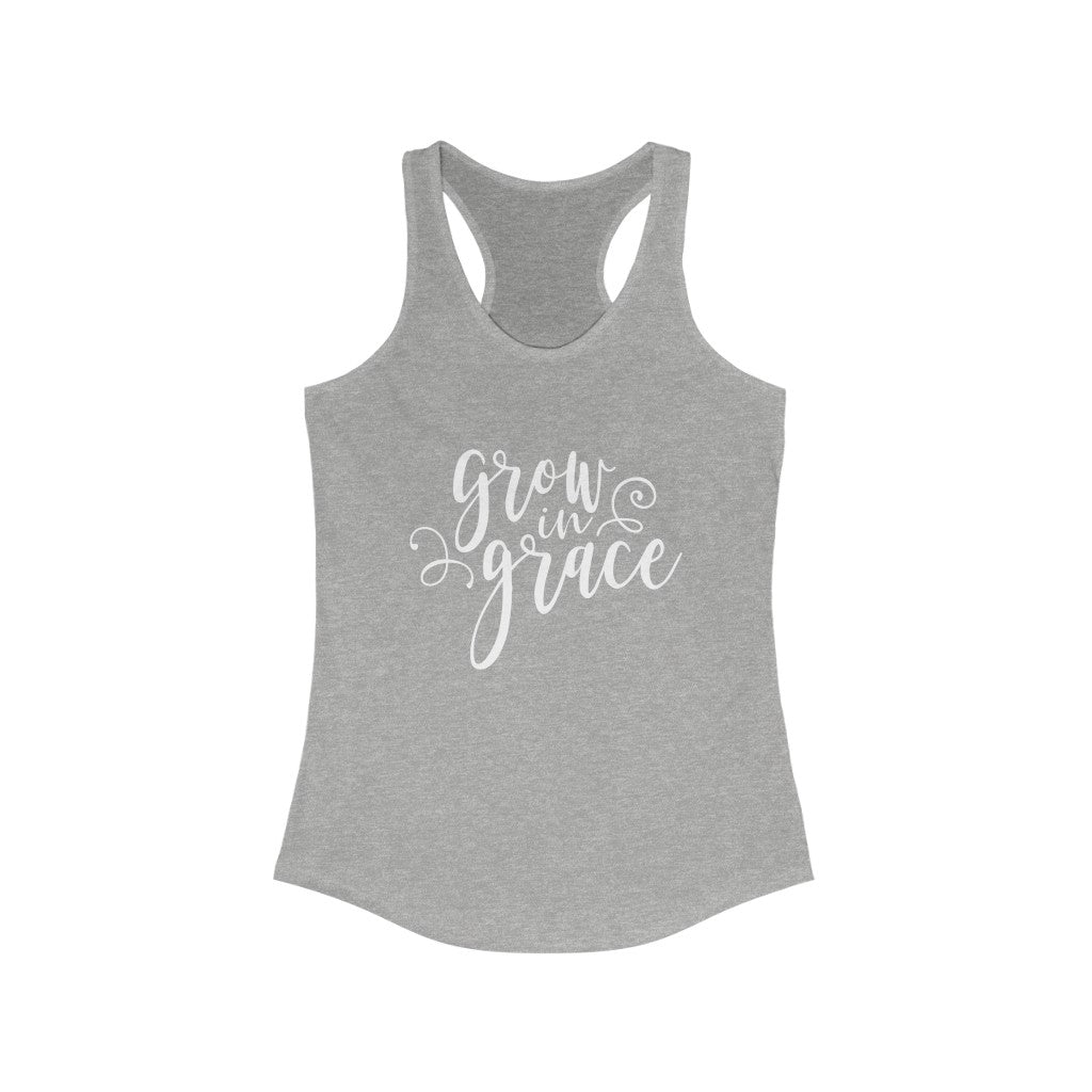 Grow in Grace Women's Racerback Tank