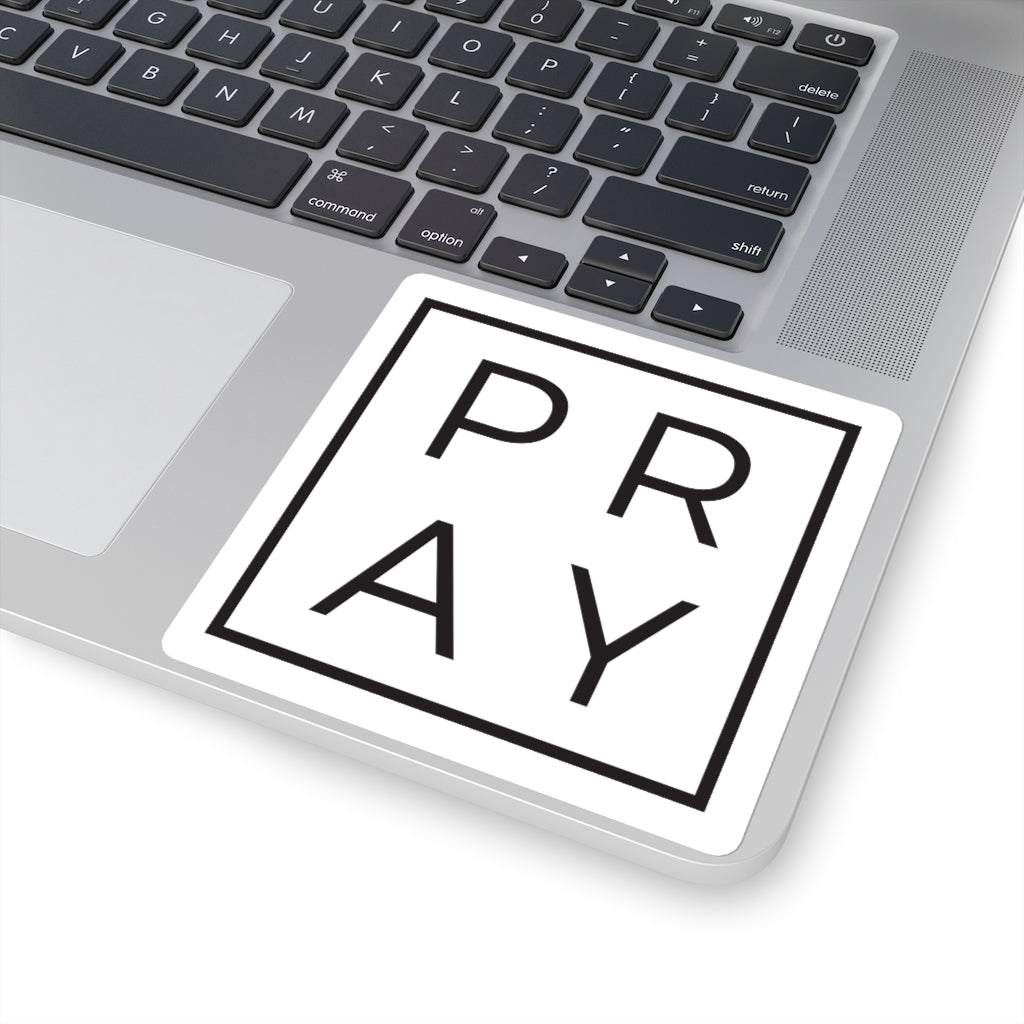 Pray Square Stickers