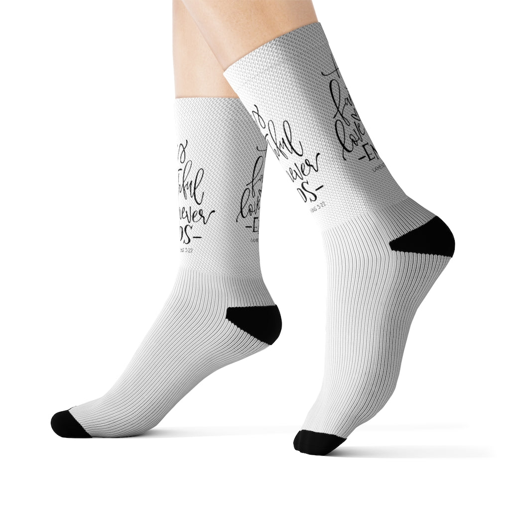 His Faithful Love Socks