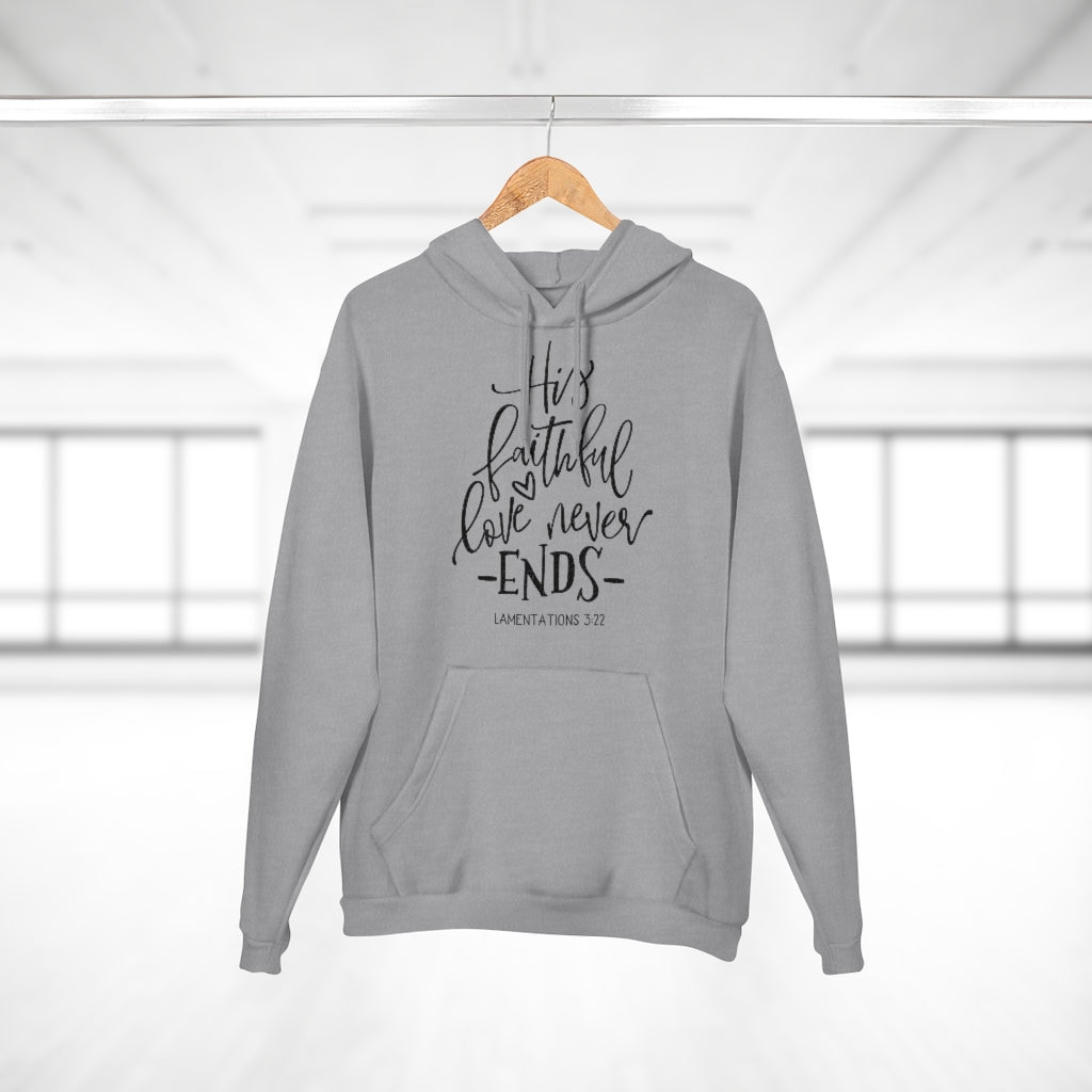 His Faithful Love Pullover Hoodie