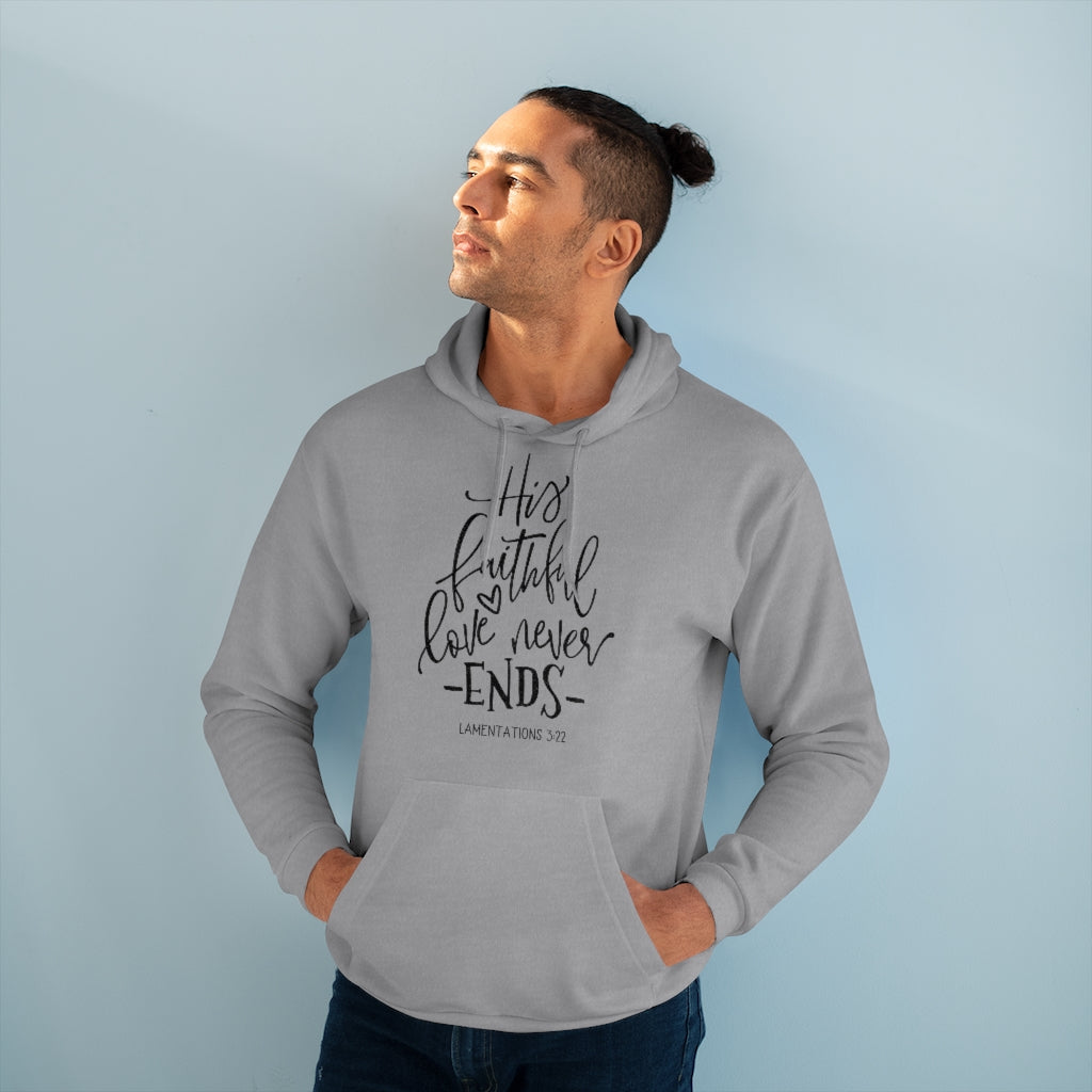 His Faithful Love Pullover Hoodie
