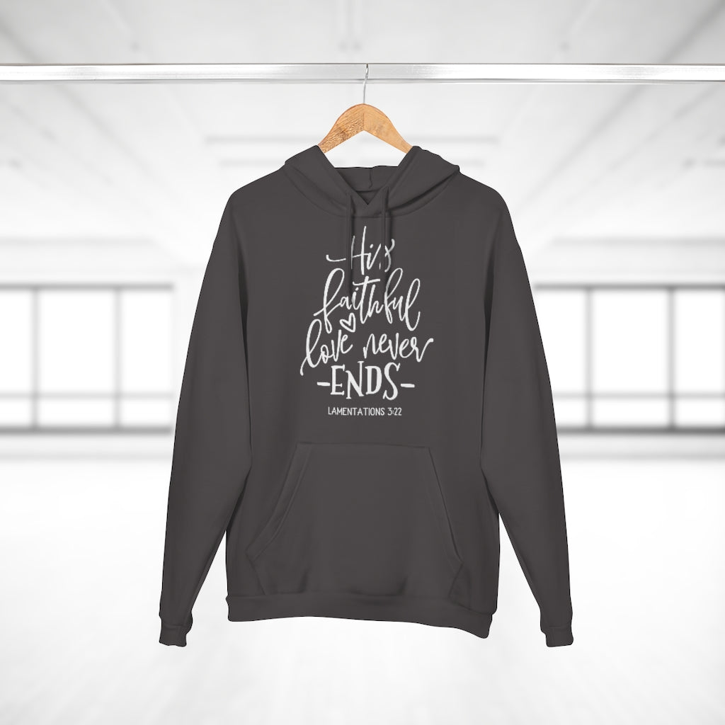 His Faithful Love Pullover Hoodie