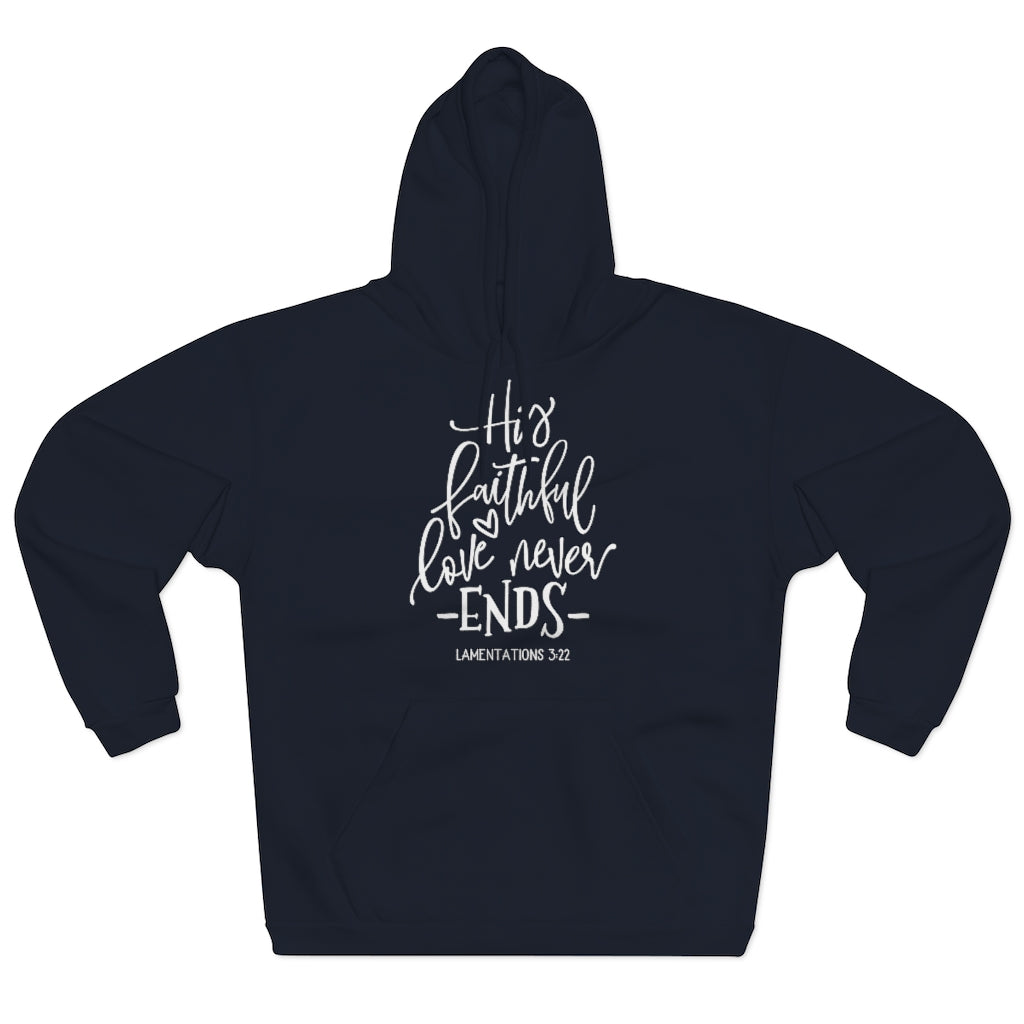 His Faithful Love Pullover Hoodie