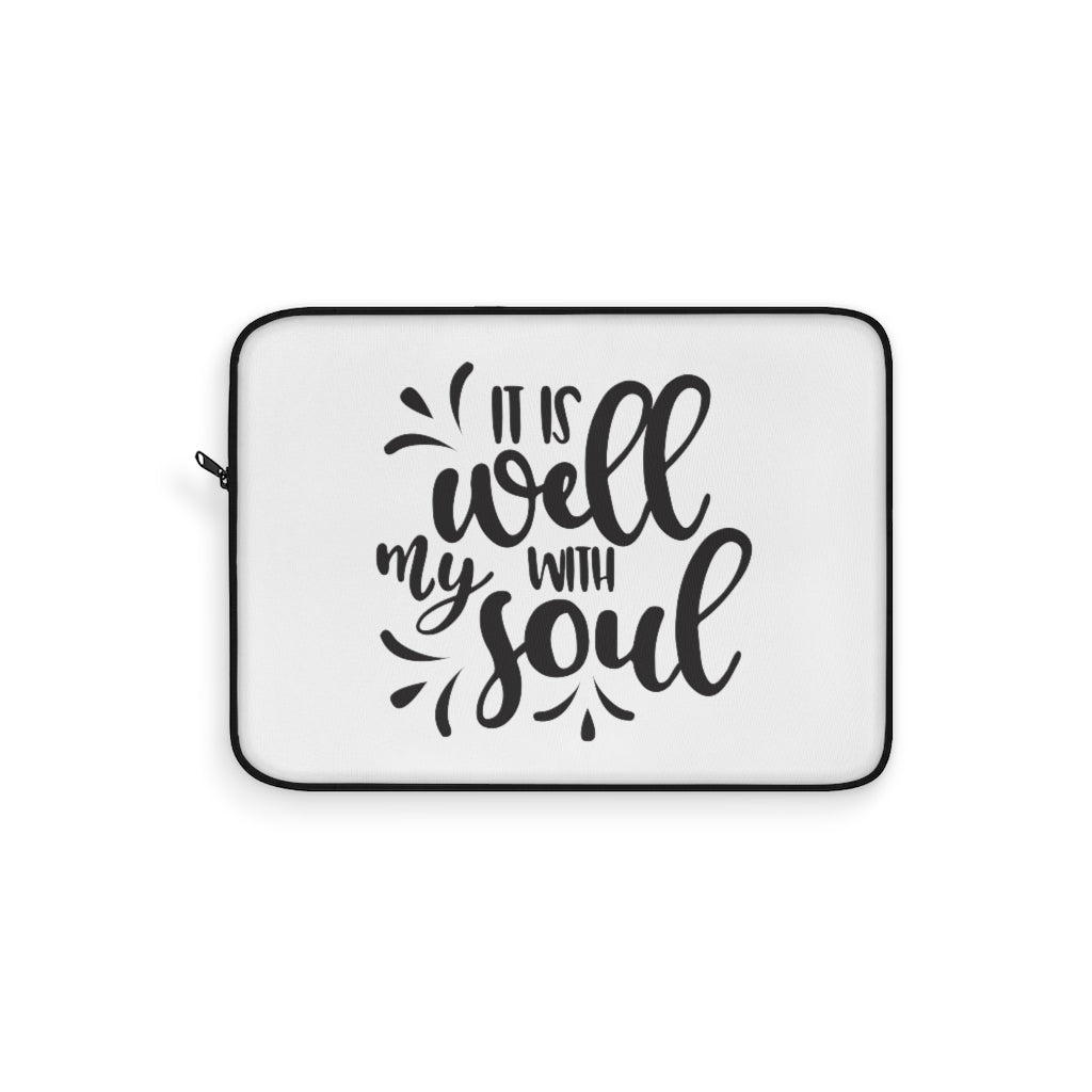 It is Well With My Soul Laptop Sleeve