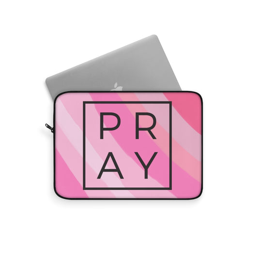 Pray {Pink} Laptop Sleeve