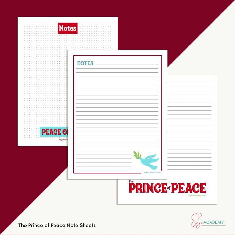 The Prince of Peace Bible Journaling Kit