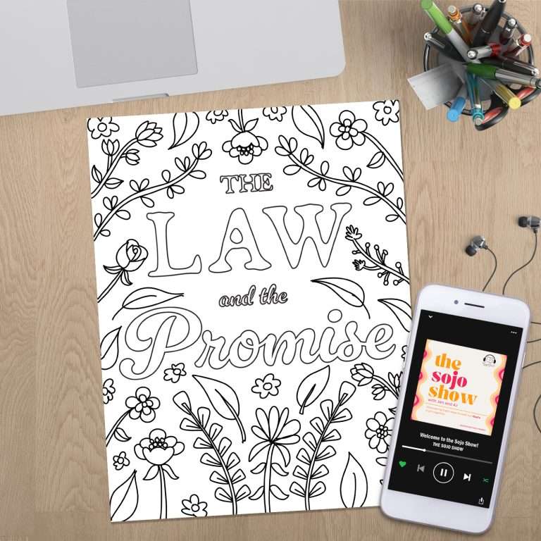 The Law and The Promise: Exploring God’s Grace in Galatians Bible Journaling Kit