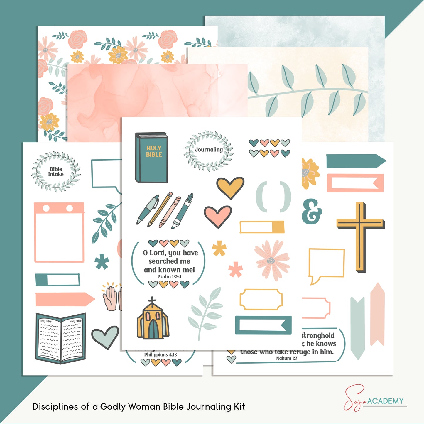 Disciplines of a Godly Woman Bible Journaling Kit