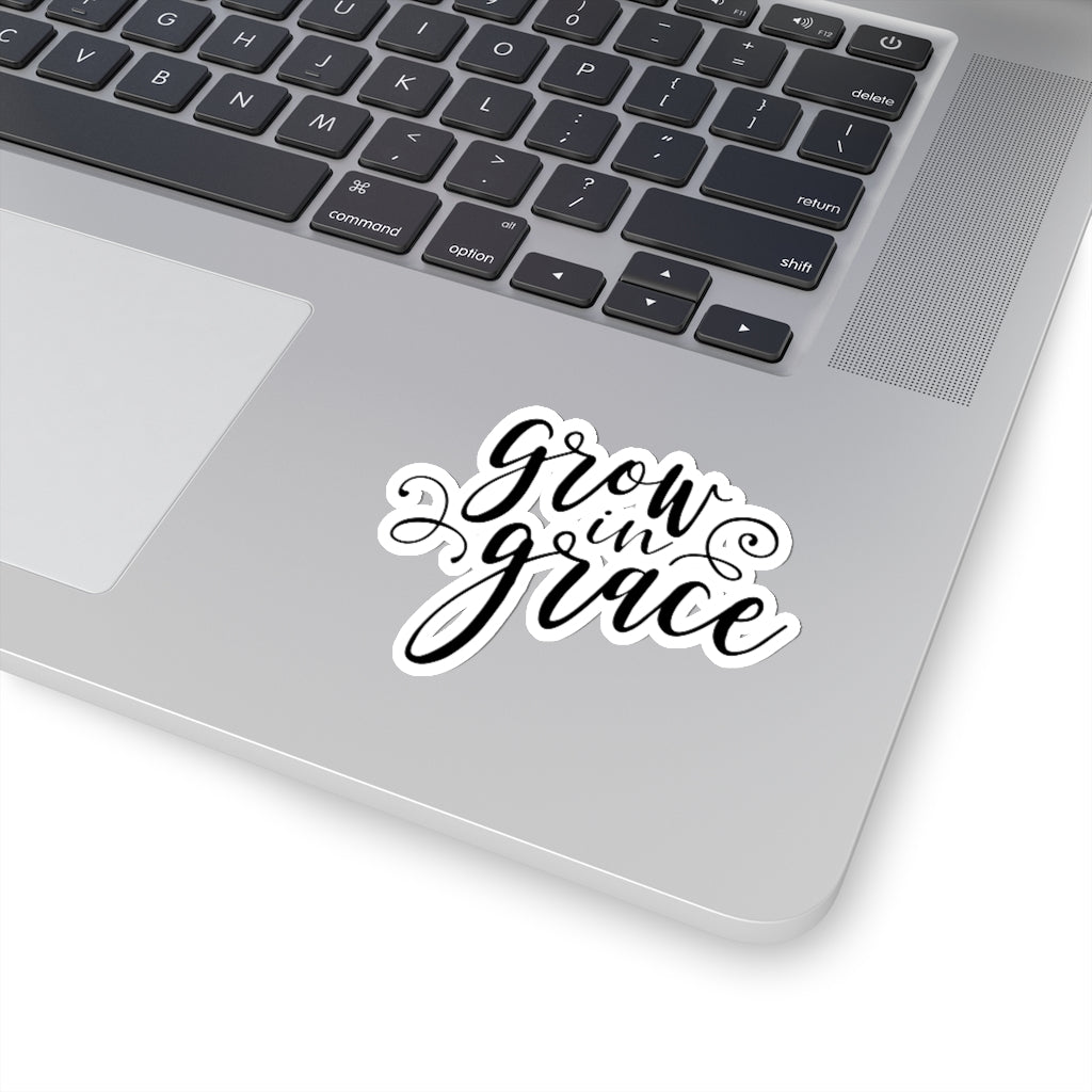 Grow in Grace Kiss-Cut Stickers