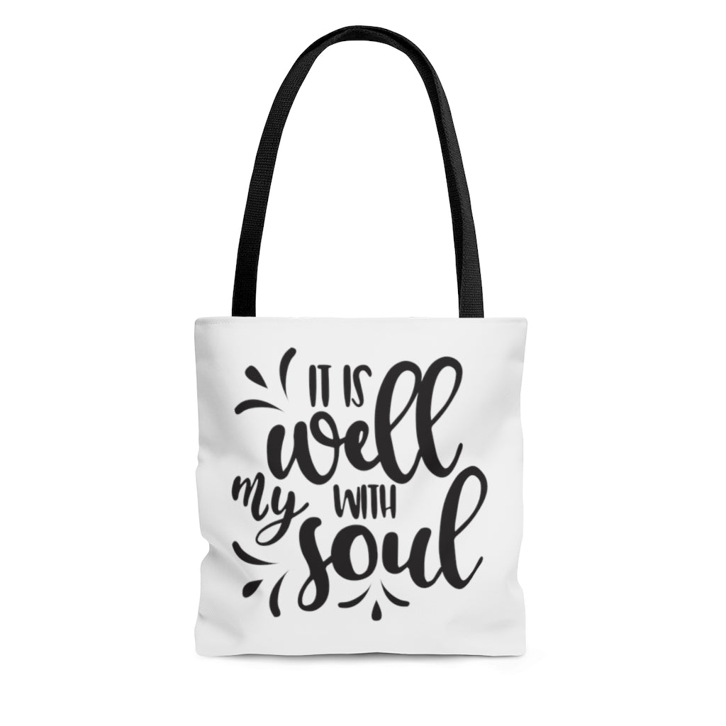 It is Well With My Soul Tote Bag