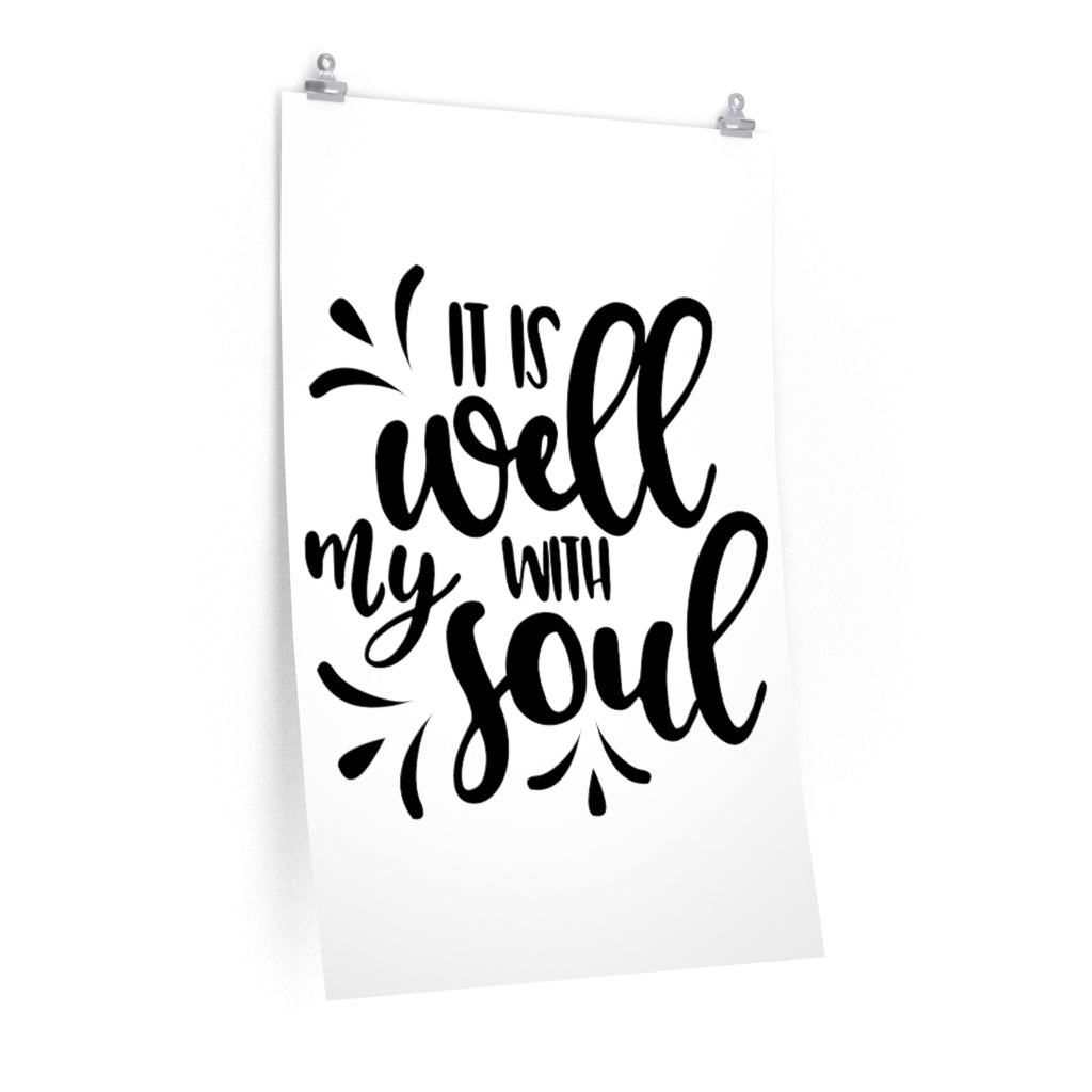 It is Well With My Soul Love Poster