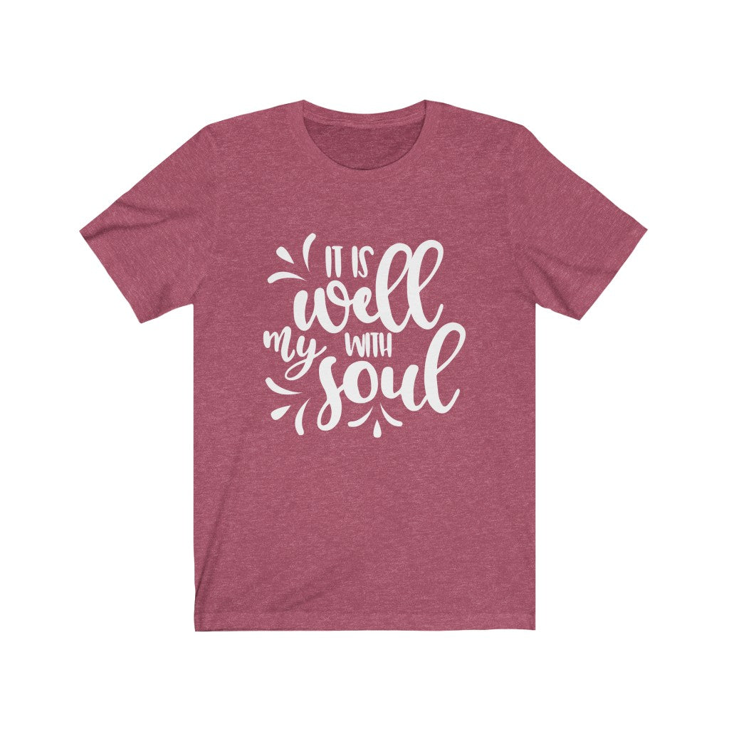 It is Well With My Soul Short Sleeve Tee