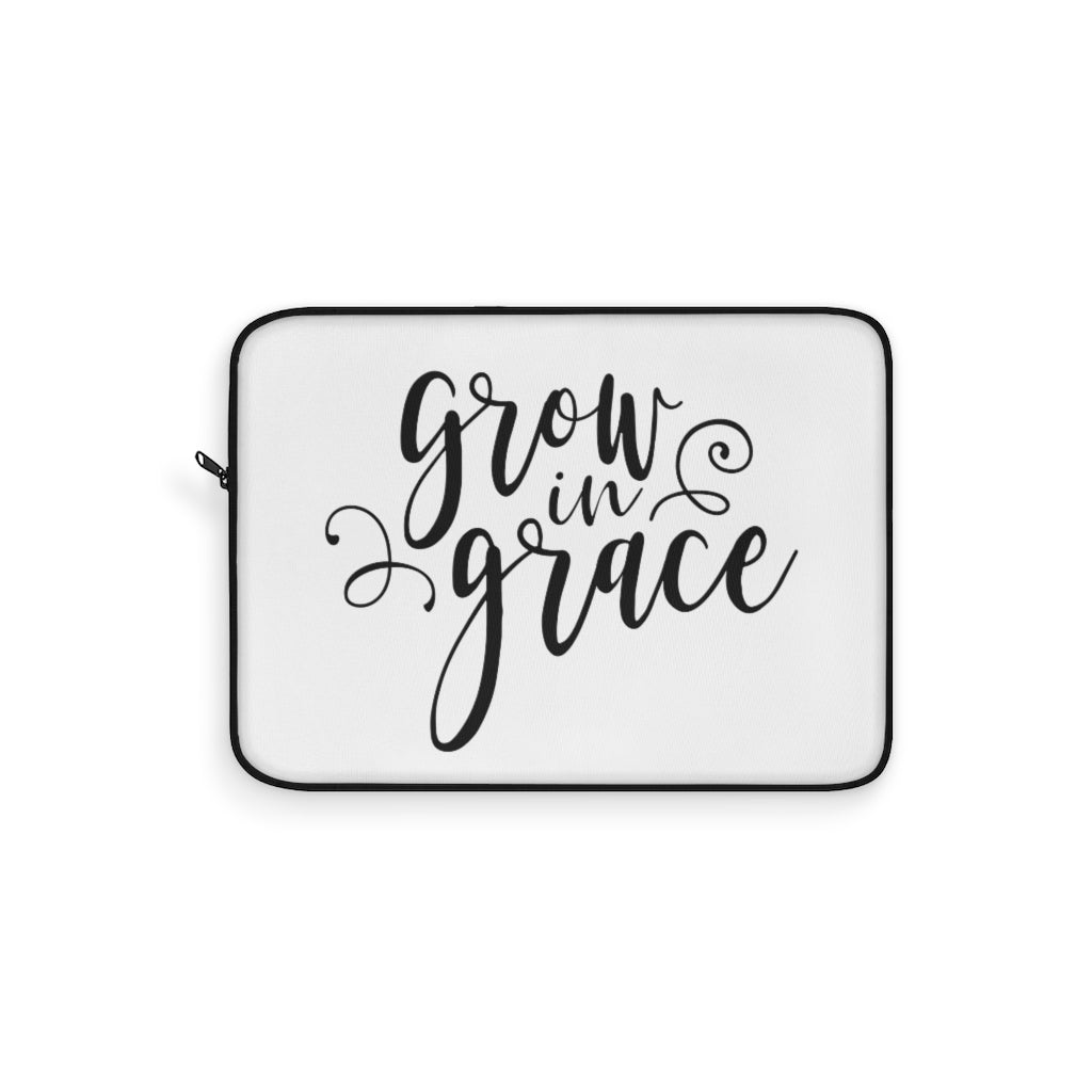 Grow in Grace Laptop Sleeve
