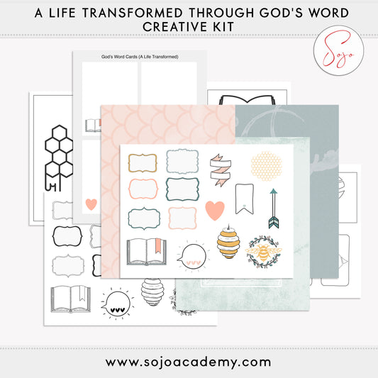 A Life Transformed through God's Word Creative Kit