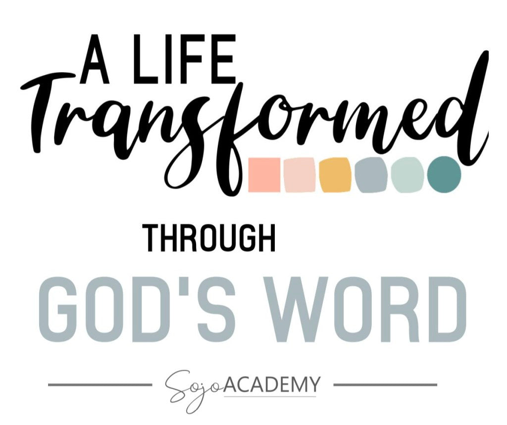 A Life Transformed through God's Word Creative Kit