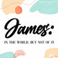 James: Bible Journaling Kit