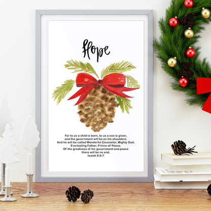 Christmas Advent Series Printable