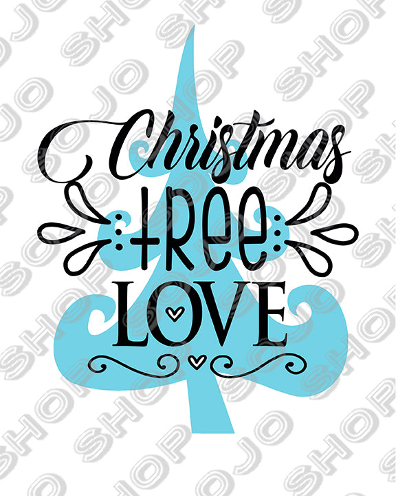 Christmas Tree Love Printable