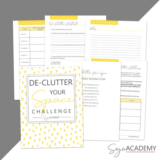 {Simplify} Declutter Your Space: 10 Day Challenge