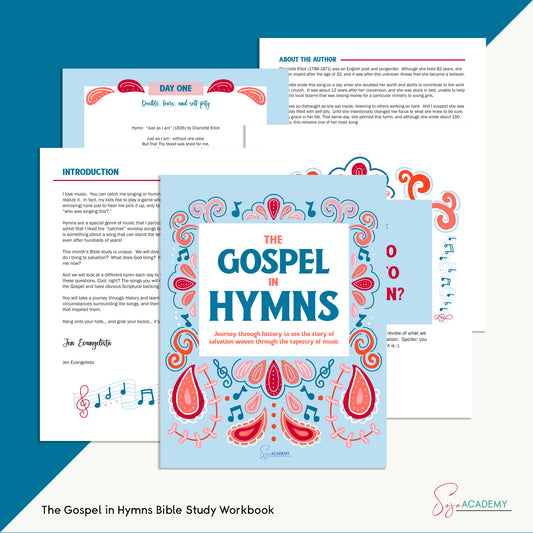 The Gospel in Hymns: Journey through history to see the story of salvation woven through the tapestry of music