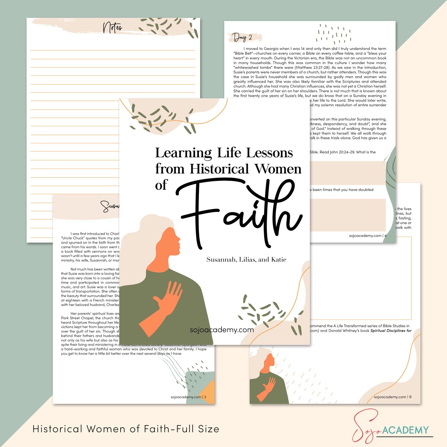 Learning Life Lessons from Historical Women of Faith: 4-Week Bible Study