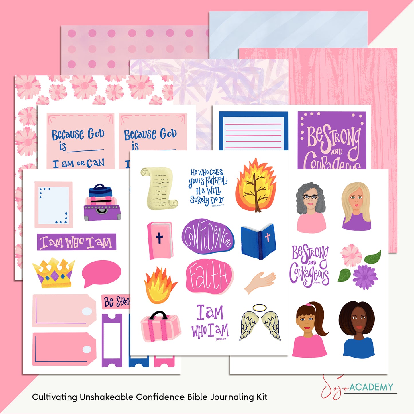 Cultivating Unshakeable Confidence Bible Journaling Kit