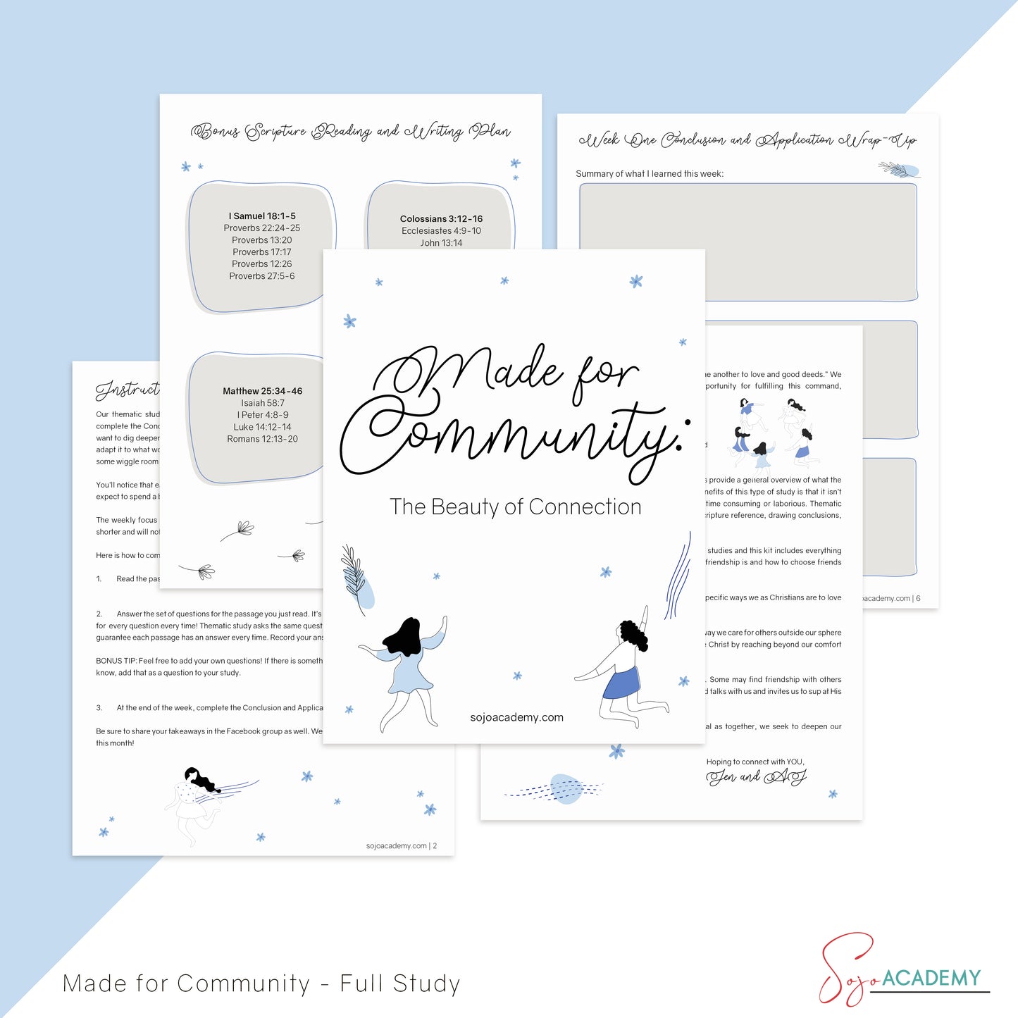 Made for Community: The Beauty of Connection 4-Week Bible Study