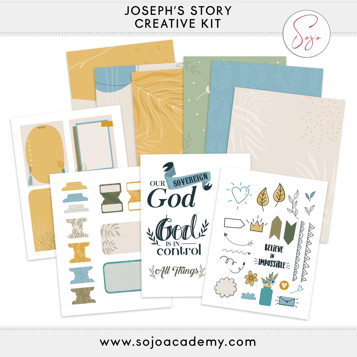 Joseph's Story Bible Journaling Kit