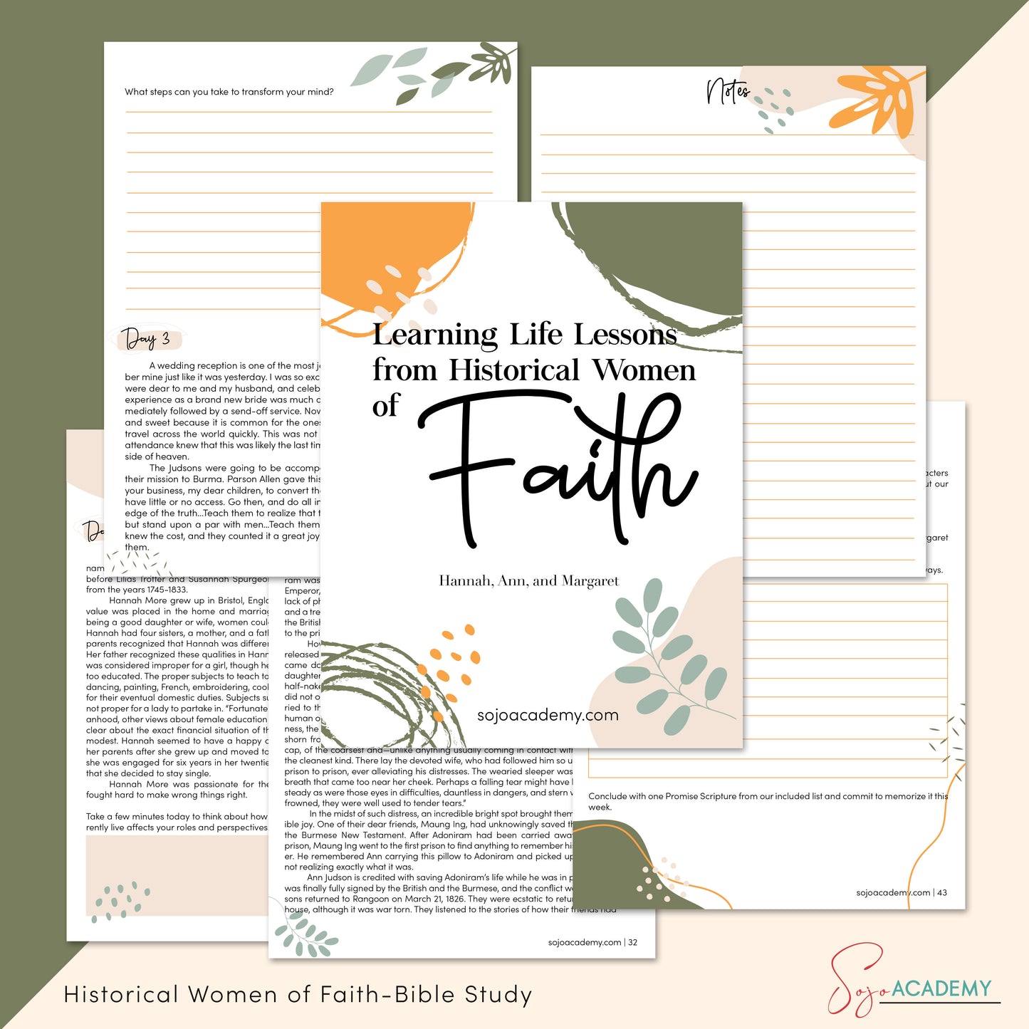 Learning Life Lessons from Historical Women of Faith Part 2: 4-Week Bible Study