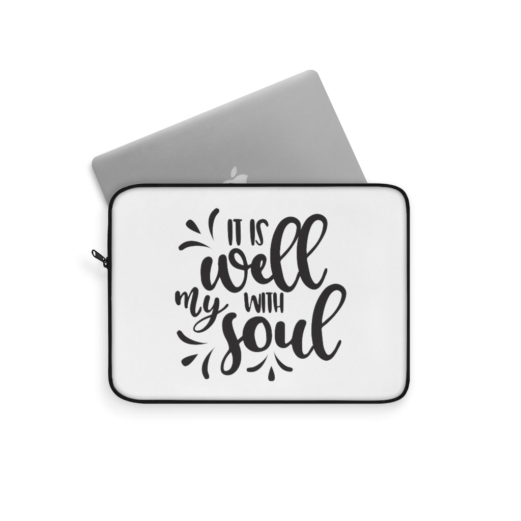 It is Well With My Soul Laptop Sleeve